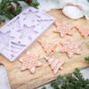Snowflakes & Christmas Trees Silicone Mould