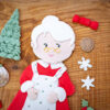Mrs Claus Silicone Mould