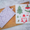 Christmas Tree Characters Silicone Mould