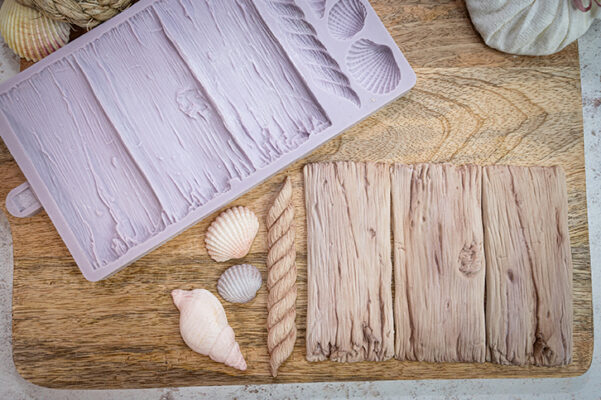 Rustic Driftwood Silicone Mould