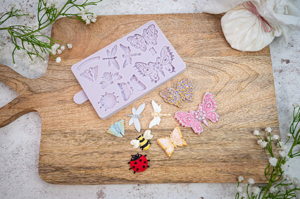 Butterfly & Insect Brooch Silicone Mould