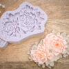 Peony Motif Silicone Mould