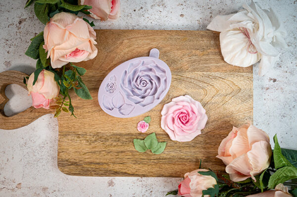Large Rose Silicone Mould