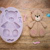 Large Teddy Silicone Mould
