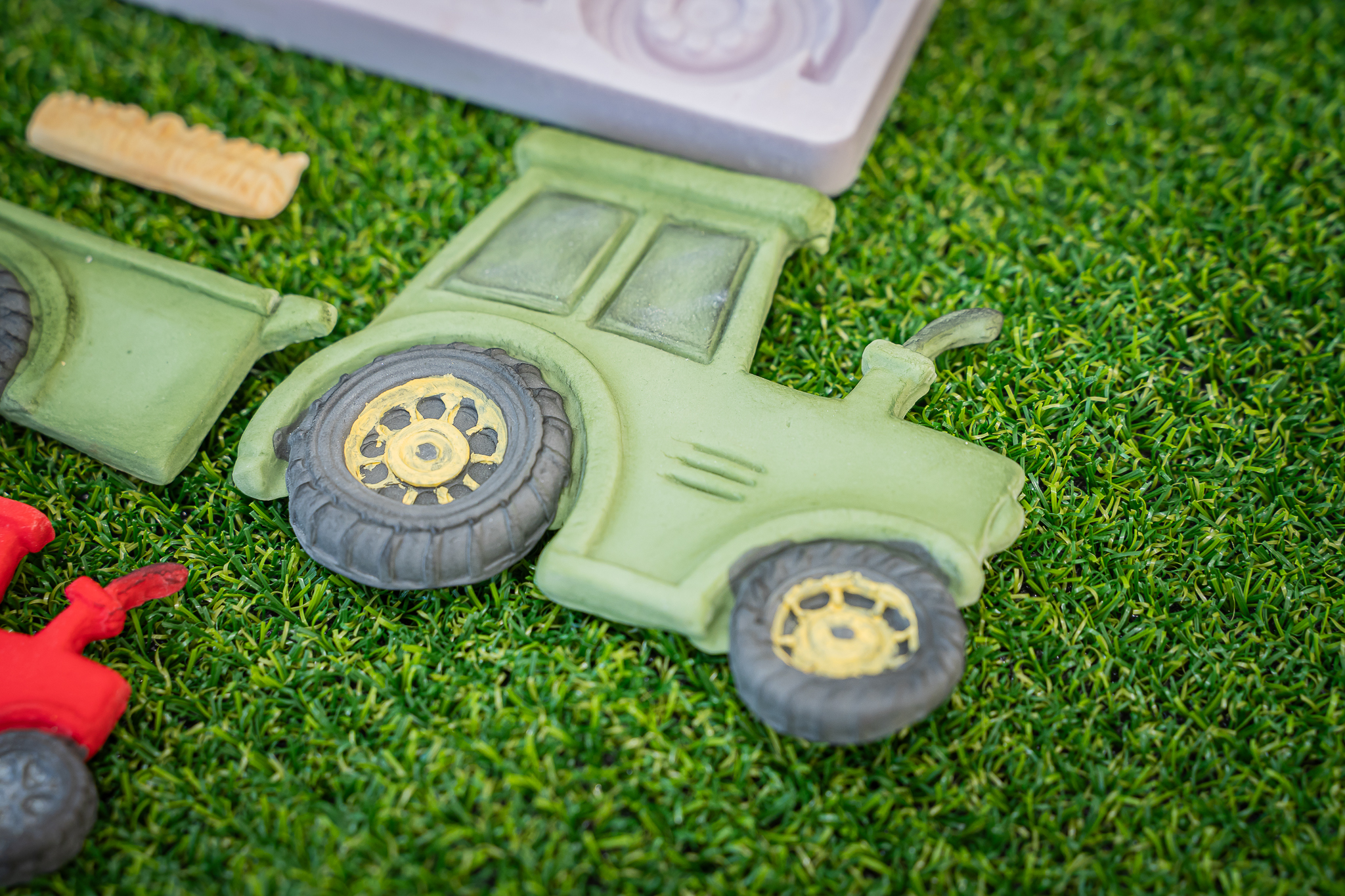 Meadow Tractor Silicone Mould