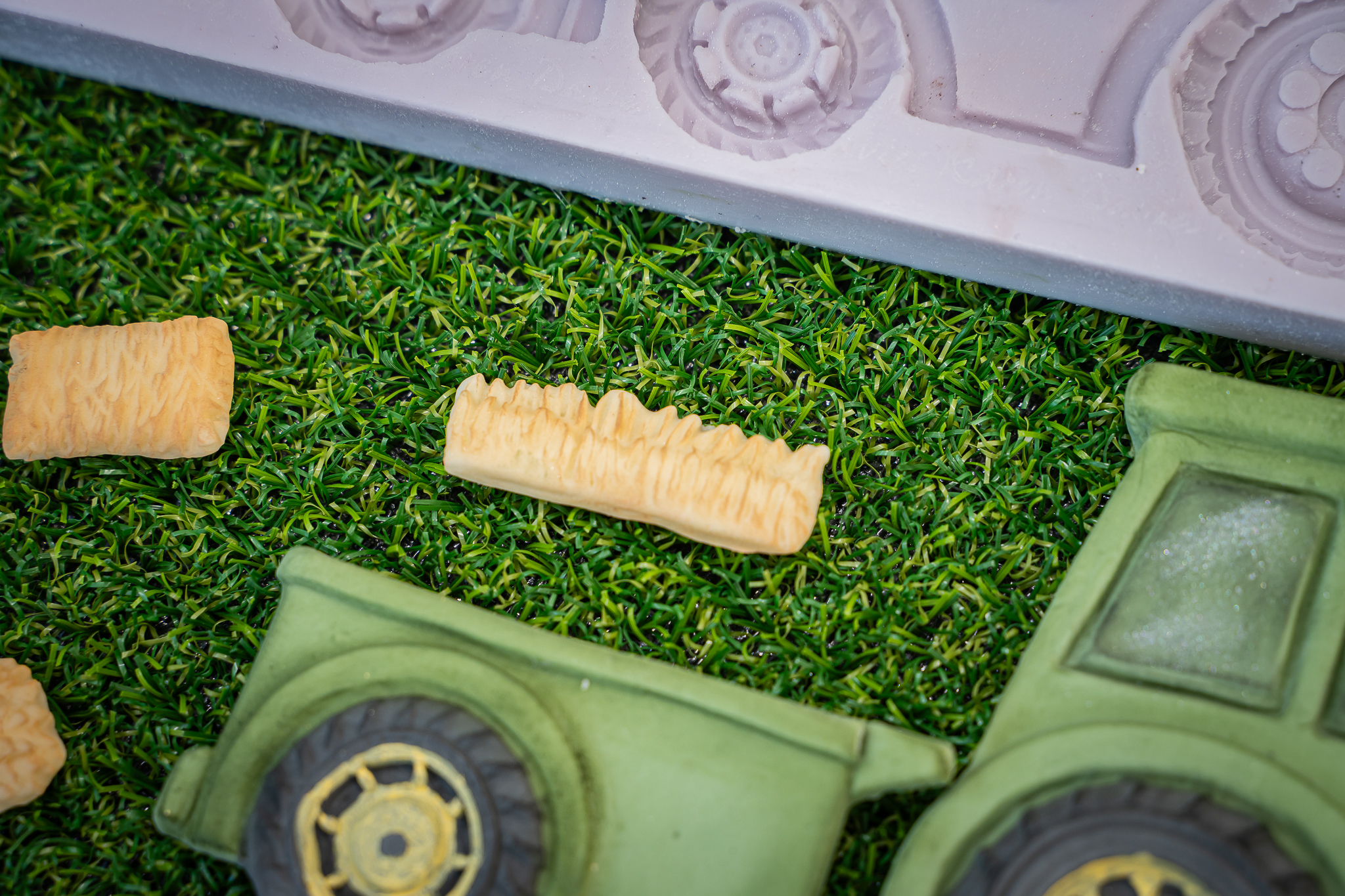 Meadow Tractor Silicone Mould