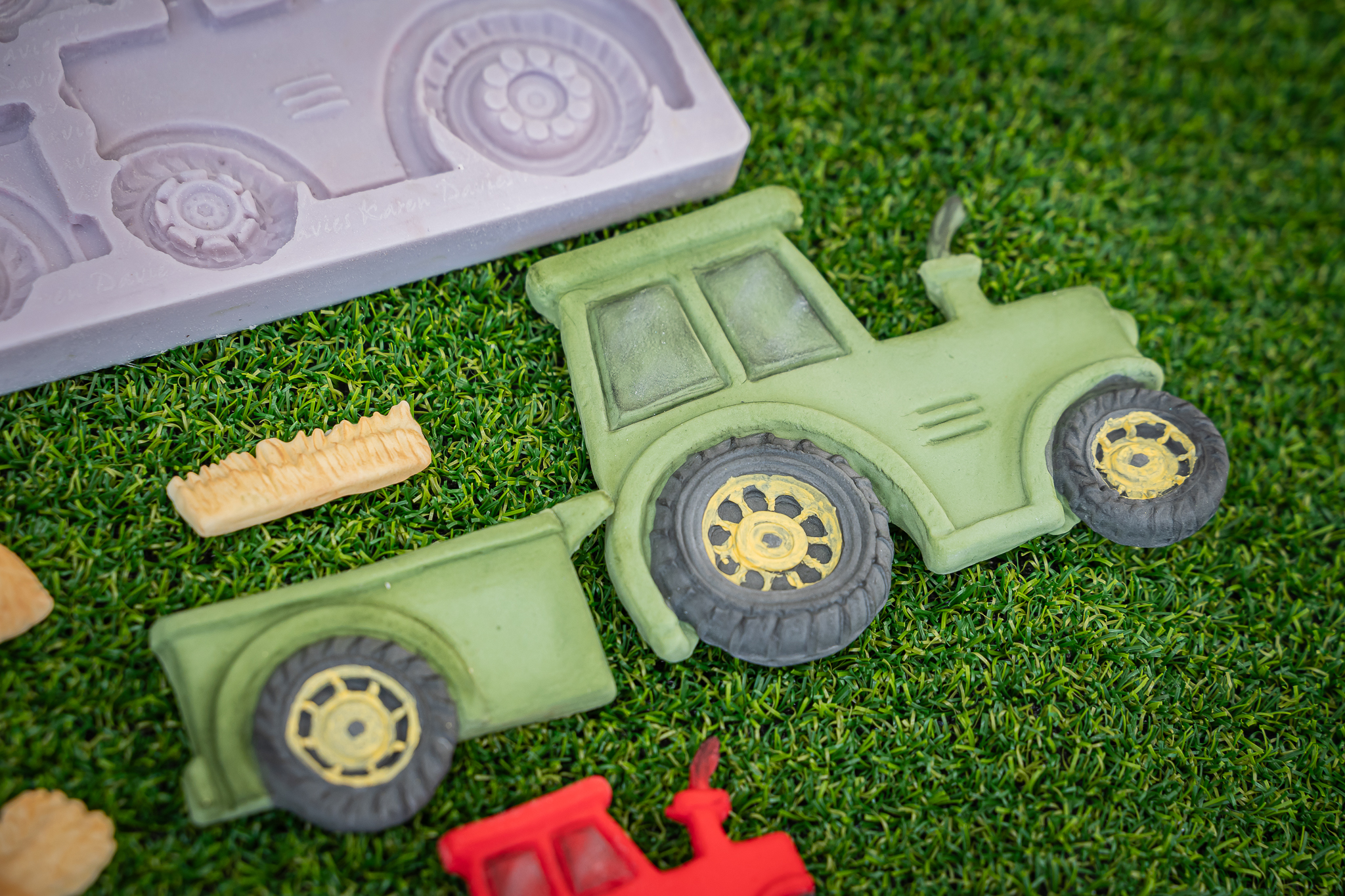 Meadow Tractor Silicone Mould