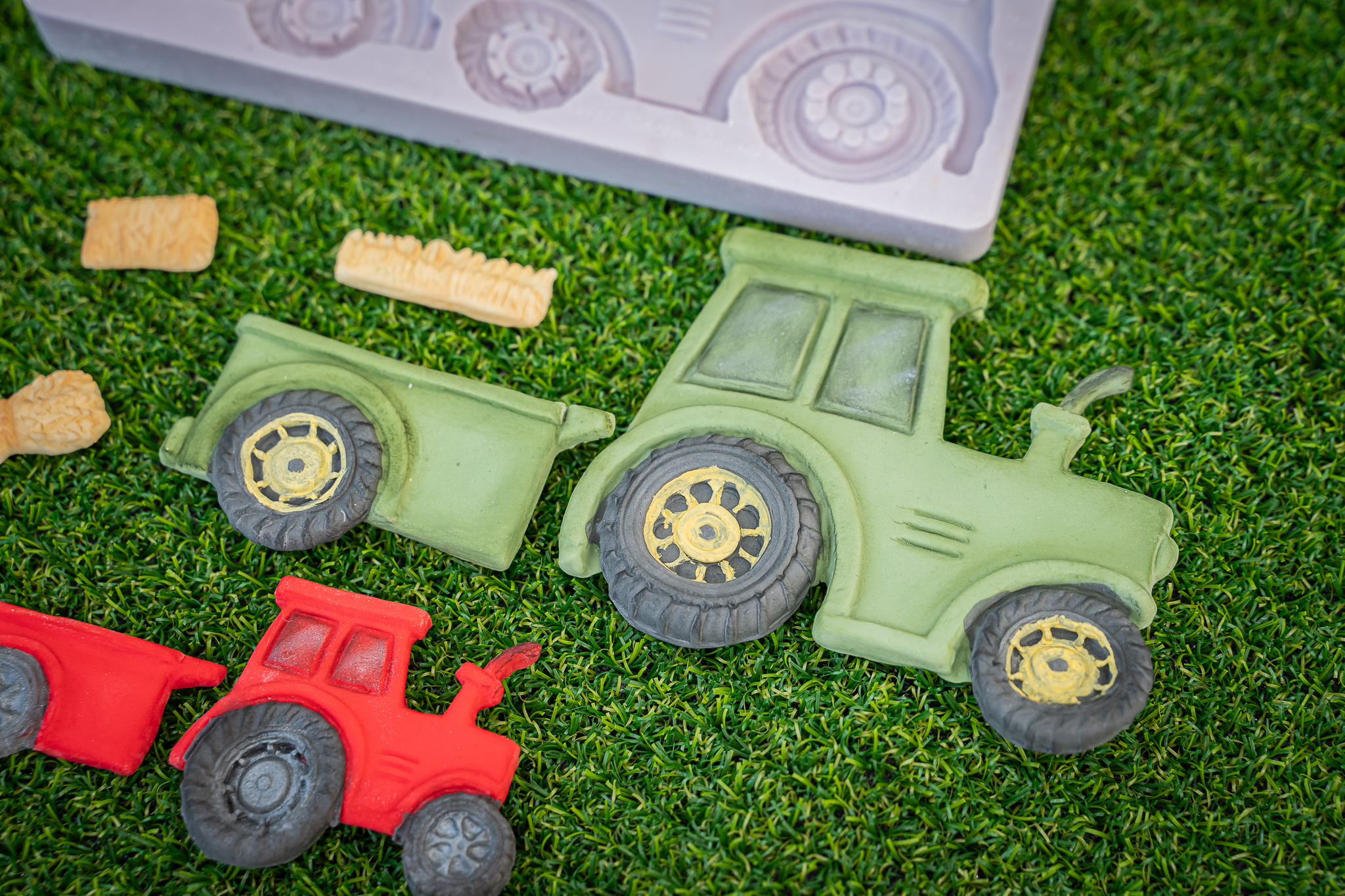 Meadow Tractor Silicone Mould