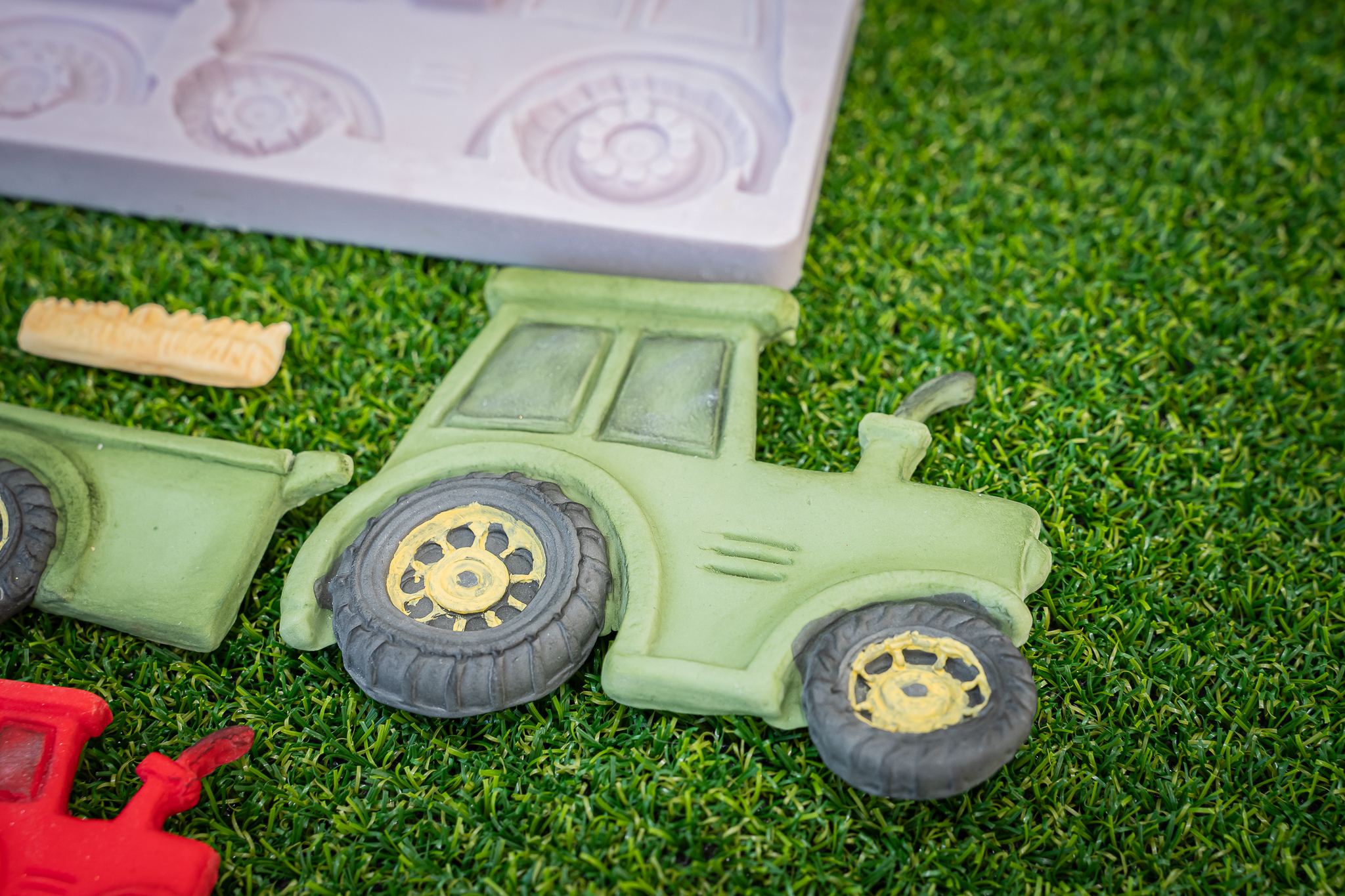 Meadow Tractor Silicone Mould
