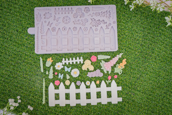 Country Garden Silicone Mould