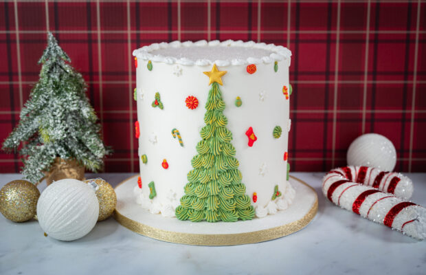 Large Buttercream Tree Silicone Mould