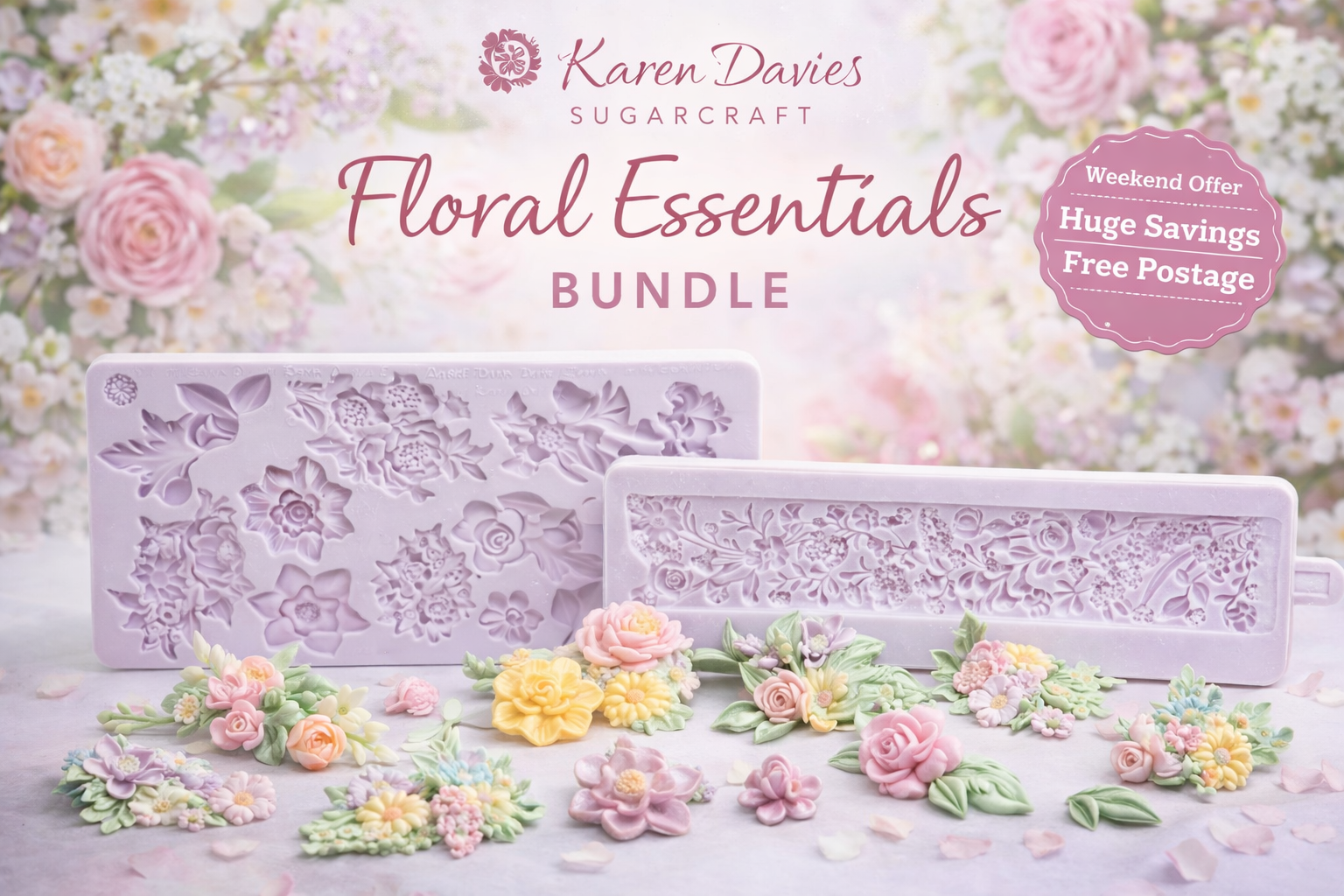Floral Essentials Bundle Silicone Mould
