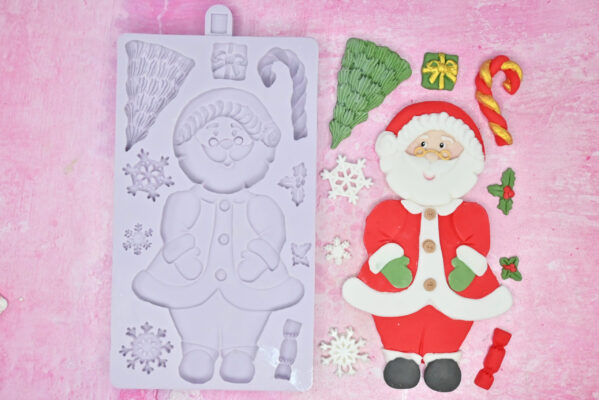 Mr Claus Silicone Mould