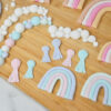 Macramé Rainbow Silicone Mould