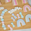 Macramé Rainbow Silicone Mould