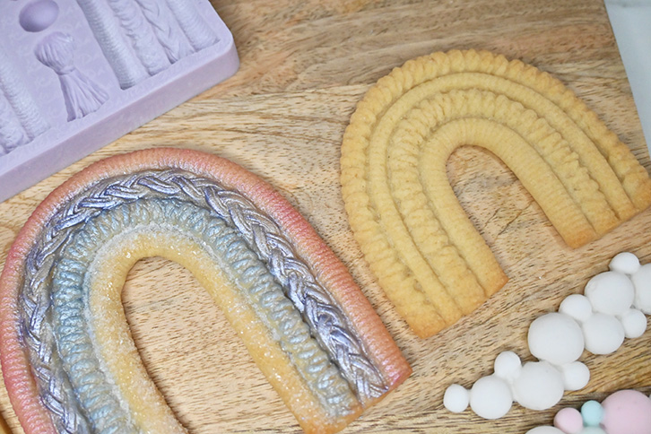 Macramé Rainbow Silicone Mould