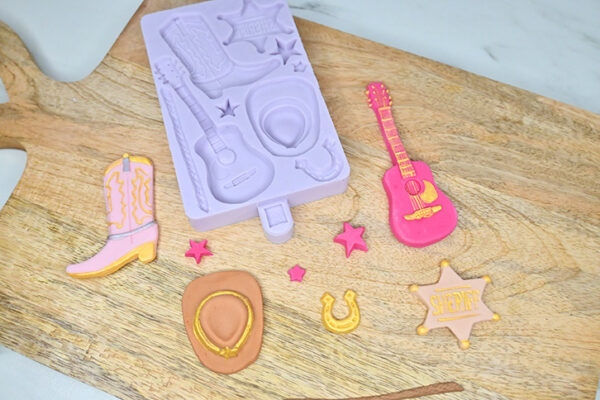 Country Western Silicone Mould