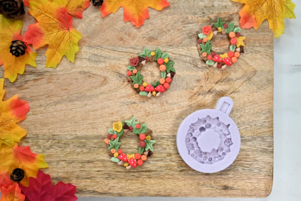 Autumn Wreath Silicone Mould