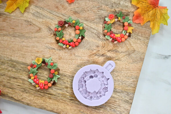 Autumn Wreath Silicone Mould