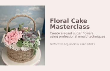 floral basket cake class