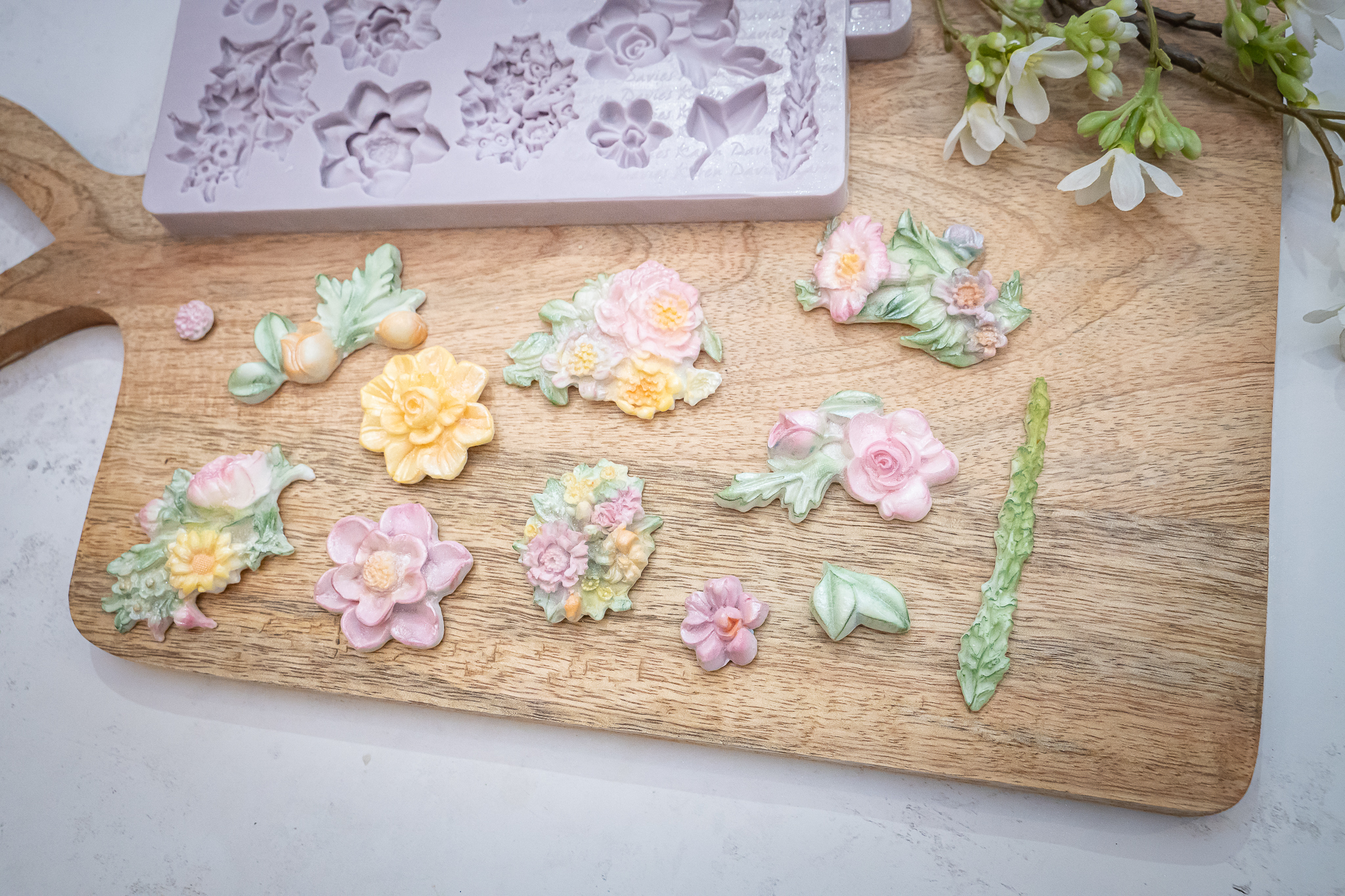 Floral Essentials Silicone Mould