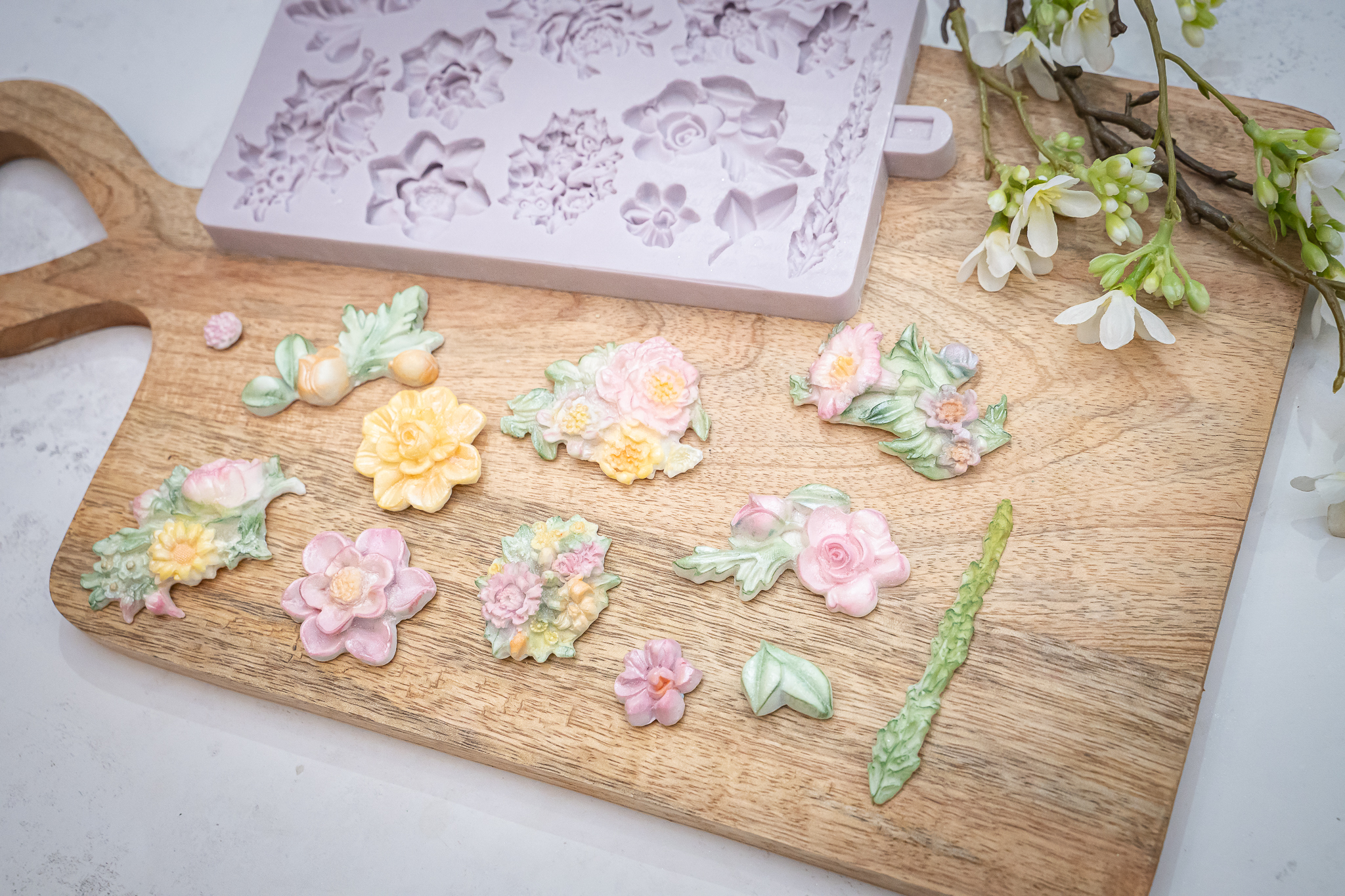 Floral Essentials Silicone Mould