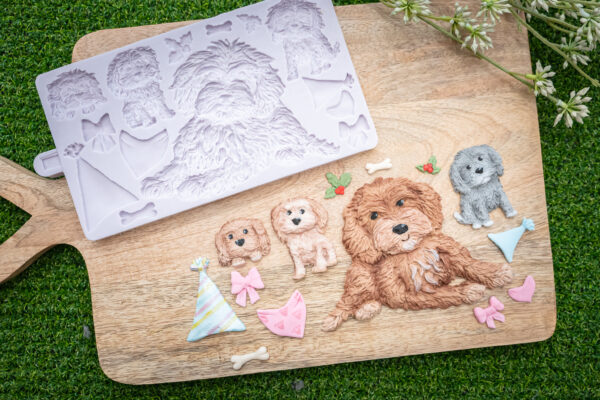 Cockapoo Silicone Mould Cockapoo Silicone Mould
