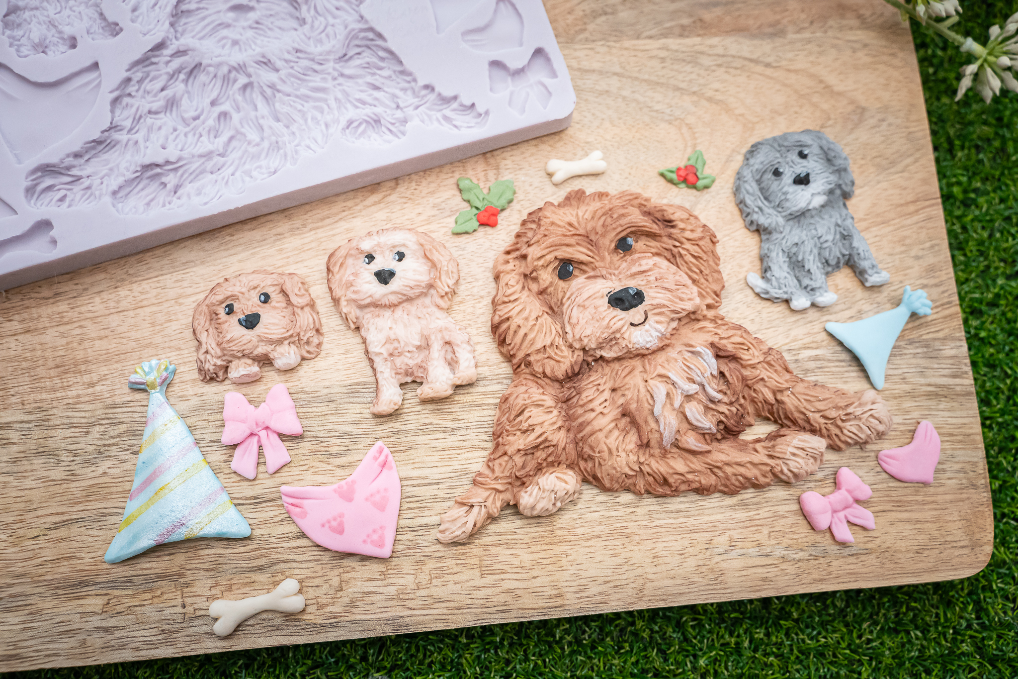 Cockapoo Silicone Mould