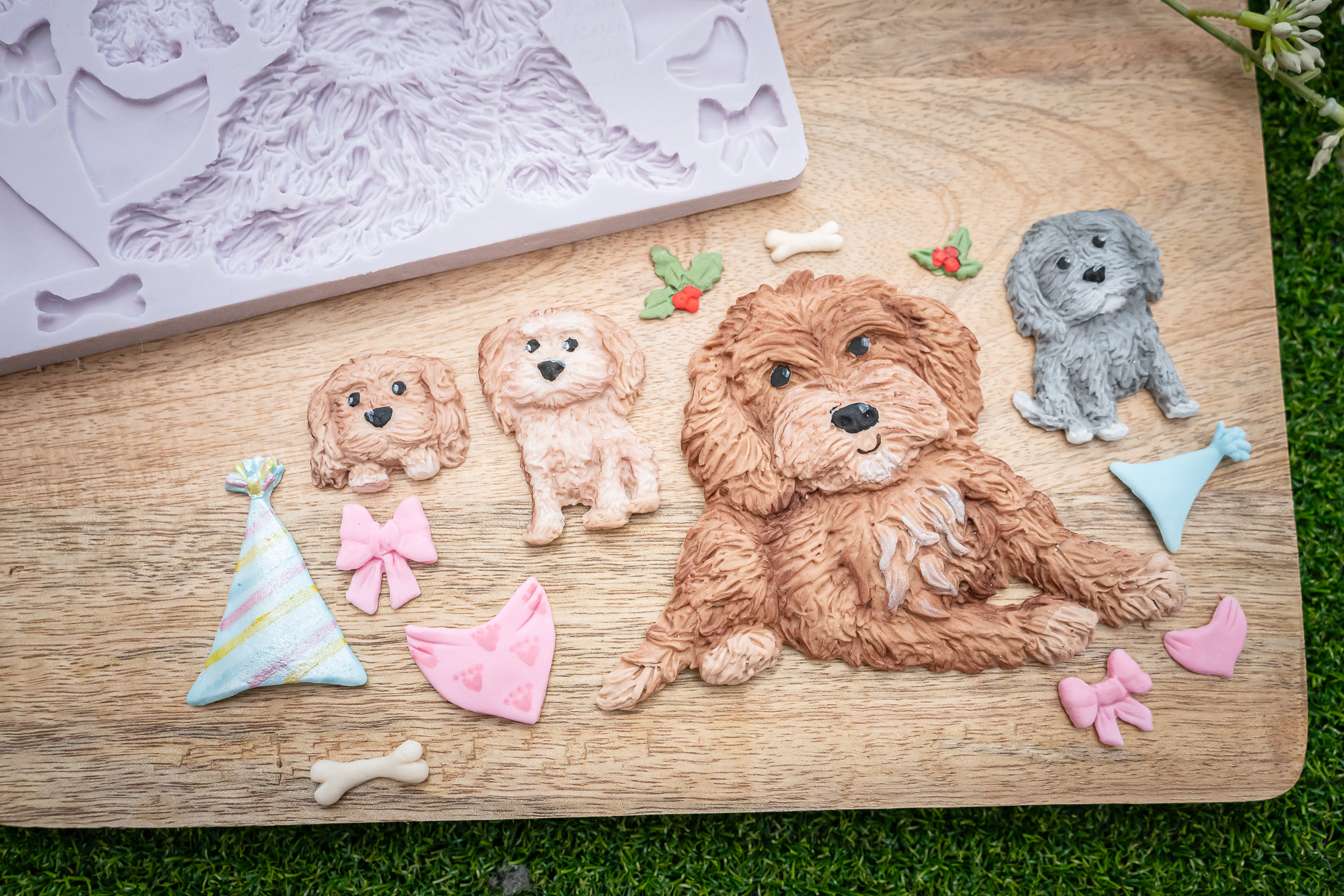 Cockapoo Silicone Mould