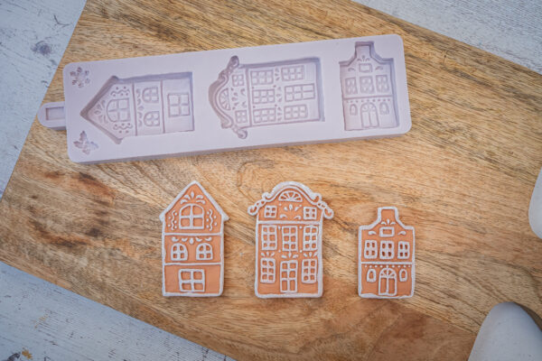 Gingerbread Houses Silicone Mould