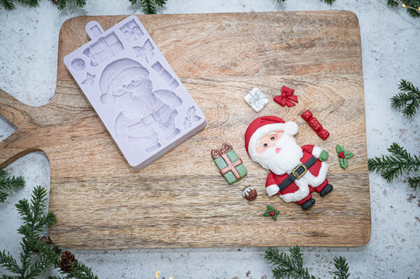 Santa Claus Silicone Mould