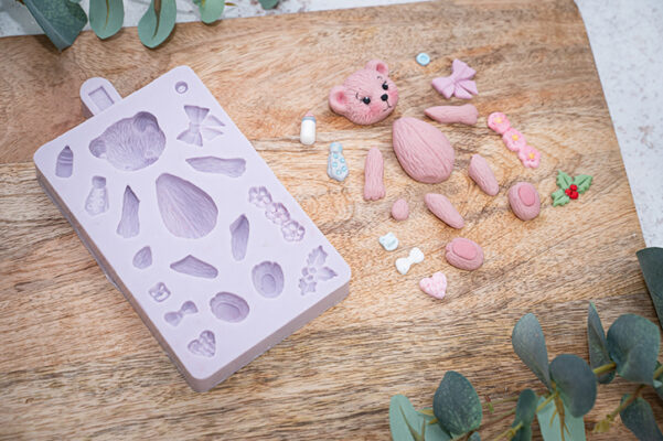 Build A Teddy Silicone Mould