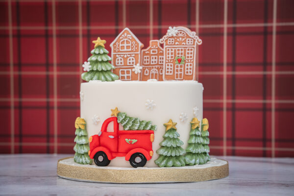 Winter Tree Border Silicone Mould
