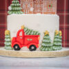 Winter Tree Border Silicone Mould