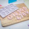 Balloon Numbers Silicone Mould