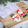 Knitted Christmas Silicone Mould