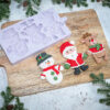 Knitted Christmas Silicone Mould