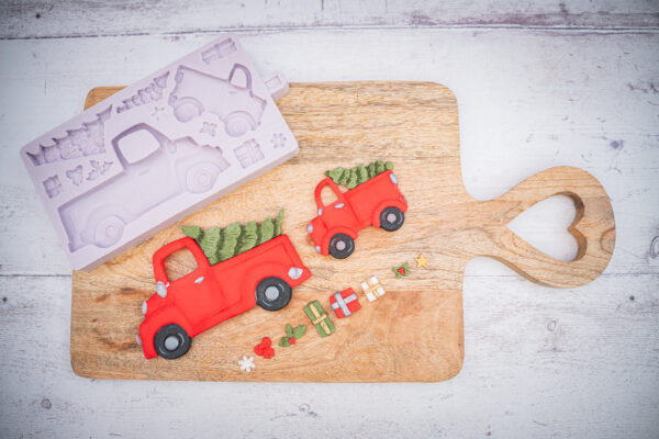 Christmas Truck Silicone Mould