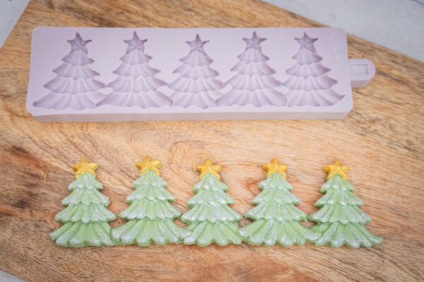 Winter Tree Border Silicone Mould
