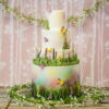 Wild Meadow Wedding Cake Tutorial