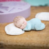Sleeping Baby & Pillow Silicone Mould