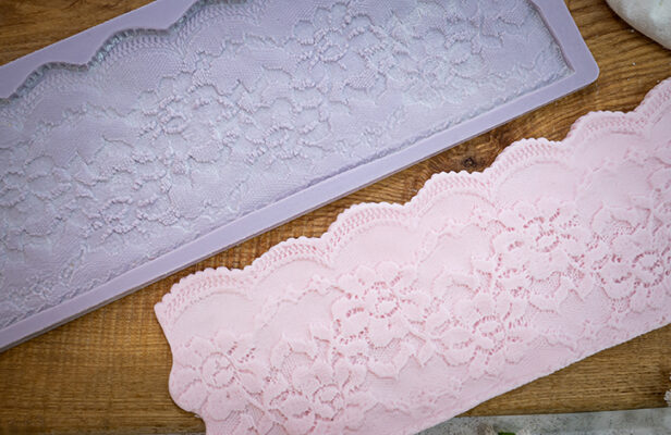 Rose Lace Silicone Mould