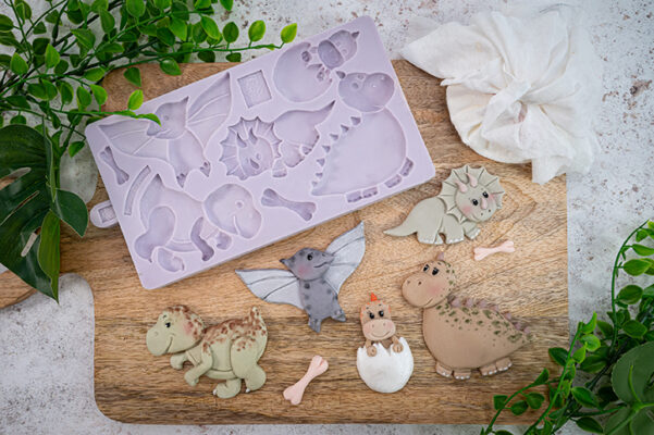 Dinosaur Cookie Silicone Mould