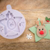 Star Reindeer Silicone Mould