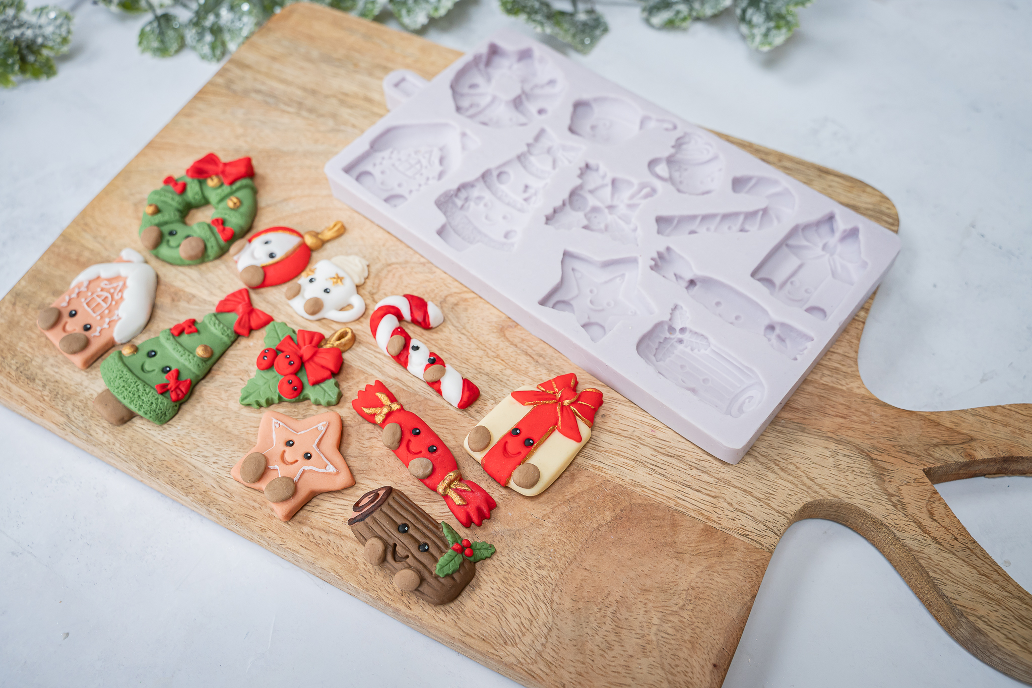 Christmas Cuties Silicone Mould