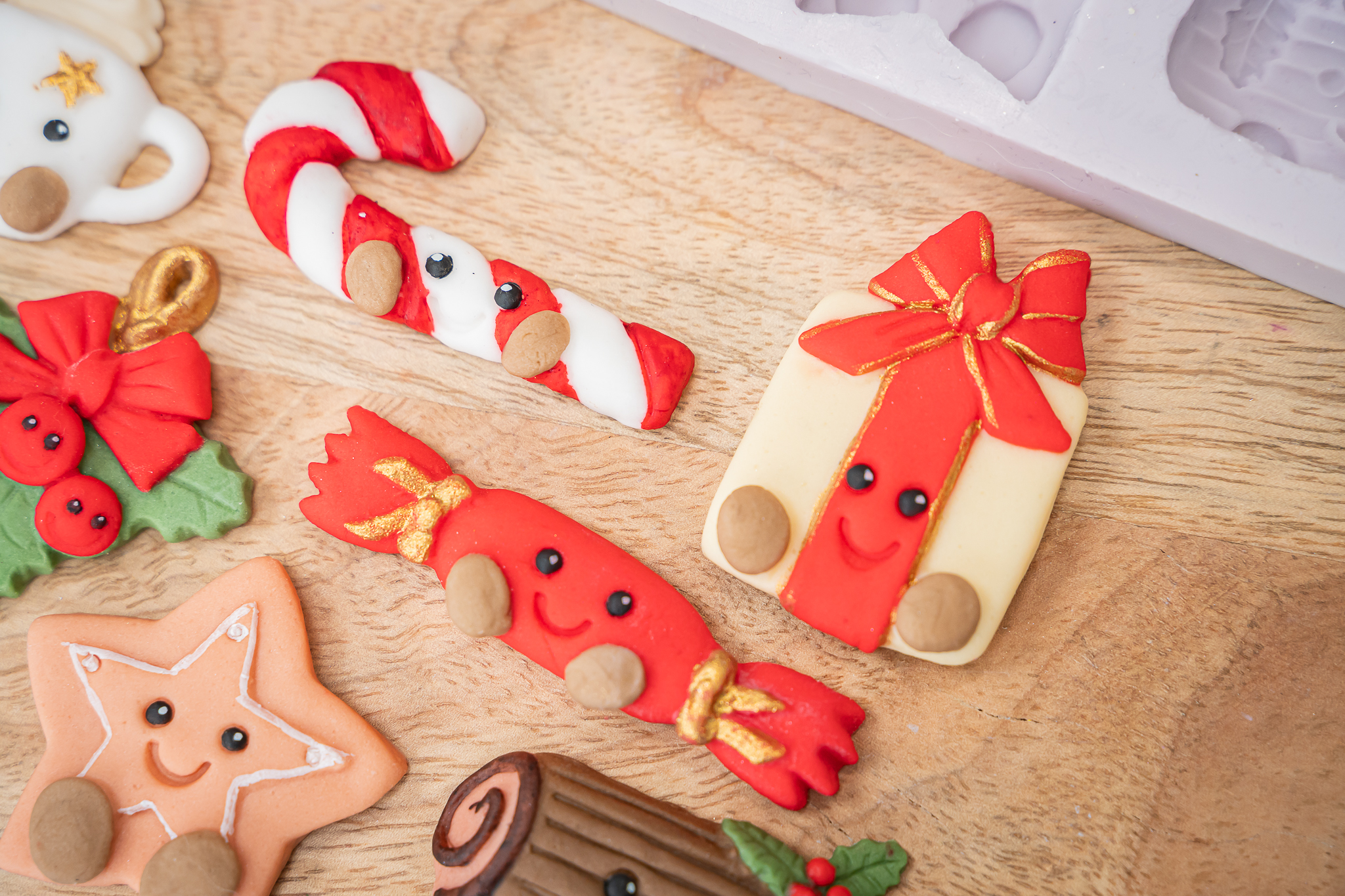 Christmas Cuties Silicone Mould
