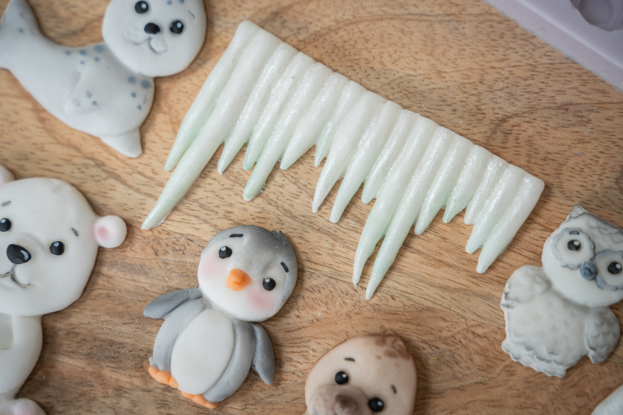 Arctic Animals Silicone Mould