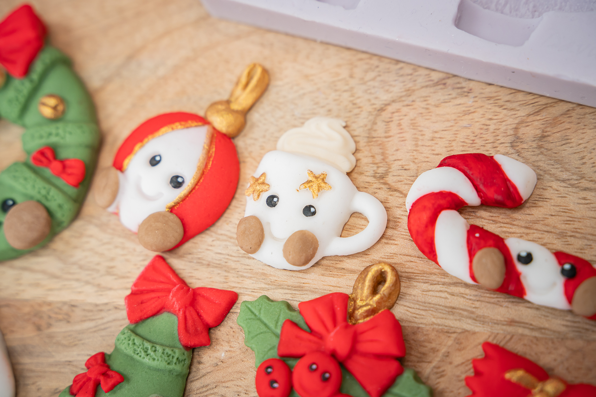 Christmas Cuties Silicone Mould