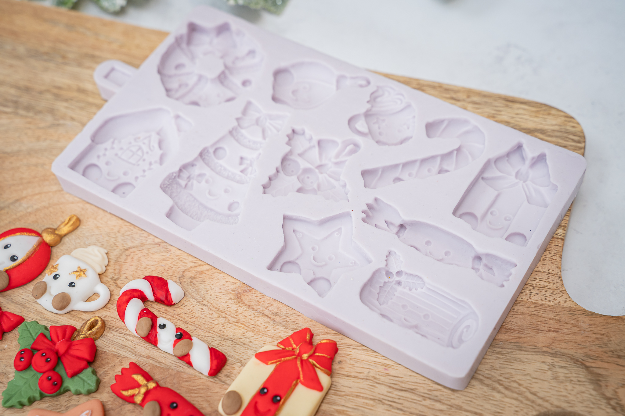 Christmas Cuties Silicone Mould