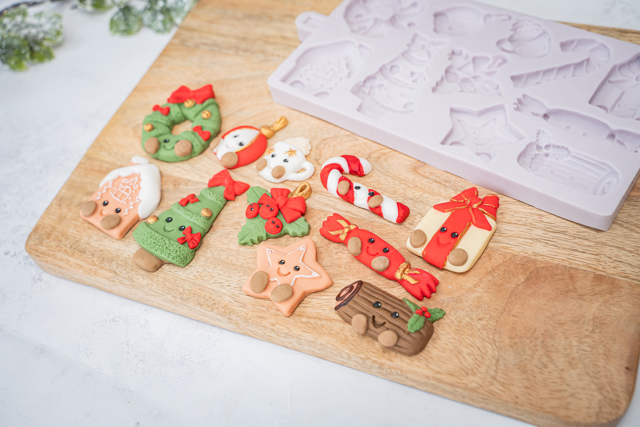 Christmas Cuties Silicone Mould